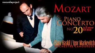 Mozart. Piano Concerto 20 - Haskil, Markevitch 1960