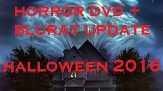 Horror DVD and Bluray Update Halloween 2016
