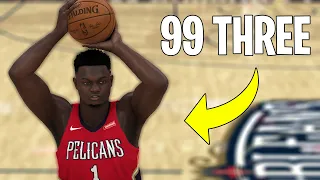 I Gave Zion A 99 Three Point Rating? | NBA 2K20