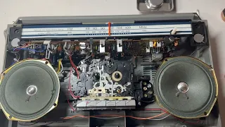 Vintage Boombox Repair Toshiba RT-130S Thrift Find