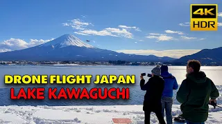 Mt Fuji Japan - Lake Kawaguchiko Drone Flight @Rambalac @LemifromJapan [CC]