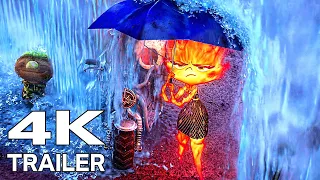 ELEMENTAL "Ember is stuck under a Waterfall" Trailer (4K UHD)