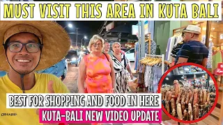 KUTA BALI, SHOPS, FOODS AND SPA IN THIS VIDEO