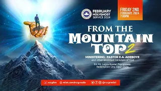 RCCG FEBRUARY 2024 HOLY GHOST SERVICE