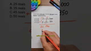 RESPONDA RAPIDO! #desafio #matemática #concurso