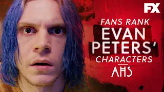 Fans Rank Evan Peters' Characters | American Horror Story | FX