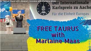 Free Taurus! Stand with Ukraine! | Inreview with Marlaine Maas