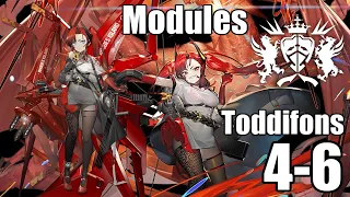 【明日方舟】専用モジュール獲得任務：トギフォンス クリア参考例 4-6/Modules Toddifons 4-6