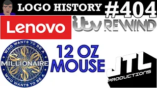 LOGO HISTORY #404 Lenovo, ITV Rewind, 12 oz  Mouse, JTL Productions & Who Wants to Be a Millionaire