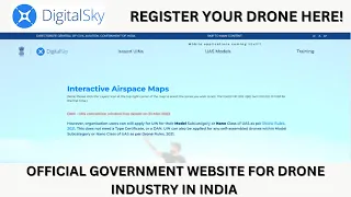 Digital Sky Overview | The Official Government Website for Drone Industry in India