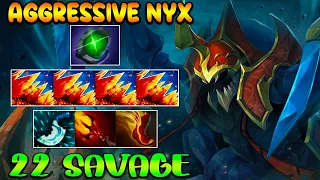 AGGRESSIVE OFFLANE [ Nyx Assassin ] INSANE TEAM FIGHT - DOTA 2 GAMEPLAY