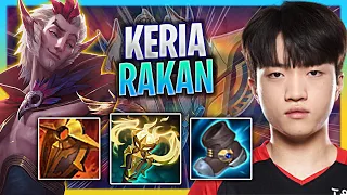 LEARN HOW TO PLAY RAKAN SUPPORT LIKE A PRO! | T1 Keria Plays Rakan Support vs Bard!  Season 2023