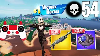 54 Elimination Solo Vs Squads Gameplay "Build Only" Wins (Fortnite Chapter 4 Season 4)