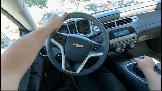 2014 Chevrolet Camaro LS 6-Speed V6 POV Test Drive