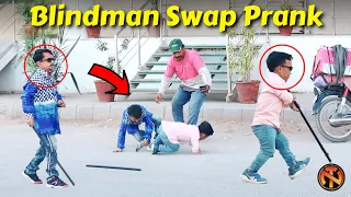 Blindman Swap Prank - Hillirious Reactions