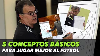 5 CONCEPTOS BÁSICOS PARA JUGAR MEJOR AL FÚTBOL