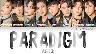ATEEZ (エイティーズ) - Paradigm Colour Coded Lyrics (Kan/Rom/Eng)