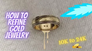 How to Refine Gold Jewelry - White & Yellow Gold Ring
