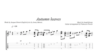 Fingerstyle Guitar - Autumn Leaves  (From Jazz Tunes Vol.1, Nr.4)