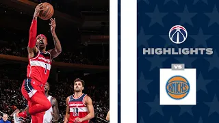 Wizards vs. Knicks Preseason Highlights