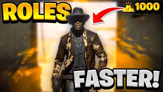 The FASTEST Way Of Getting Your FIRST ROLE In Red Dead Online