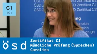 ÖSD Zertifikat C1 – Mündliche Prüfung (Sprechen)