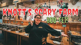 Knotts Scary Farm Boo-fet 2023 | Monsters, Food & Early Entry!