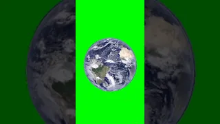 Earth rotating green screen video HD | chroma key | no copyright