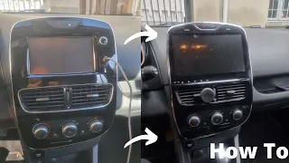 How to change the car radio of the Clio IV
