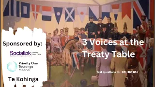 3 Voices at the Treaty Table