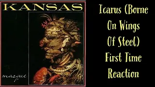 First Time Reaction Kansas Icarus(Borne On Wings Of Steel)