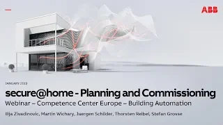 Webinar about ABB-secure@home - Planning and Commissioning