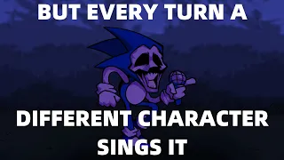 Blue Entertainment But Every Turn A Different Character Sings It