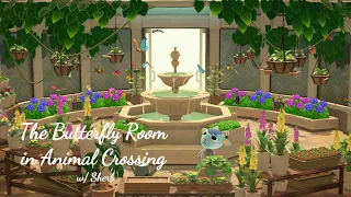 🦋 Chill&Calm Music at the Animal Crossing Butterfly Room🎧| Relaxing Aid [40Mints]