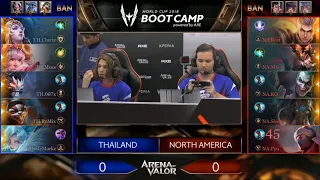 Thailand vs North America | Boot Camp Playoffs Stage | VOD