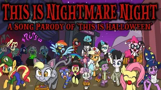 This is Nightmare Night [SONG PARODY] - Cover of 'This is Halloween' From The Nightmare Before Xmas!