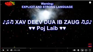XAV DEEV DUA IB ZAUG Karaoke by Poj Laib