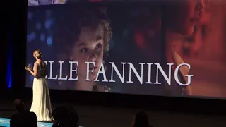 FESTIVAL DU FILM AMÉRICAIN DE DEAUVILLE 2018 - Remise Prix Nouvel Hollywood à Elle Fanning