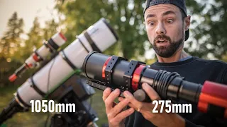 Small vs. Huge Telescope for Astrophotography