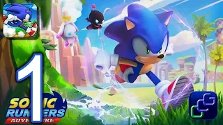 Sonic Runners Adventure Android Walkthrough - Gameplay Part 1 - Green Hill