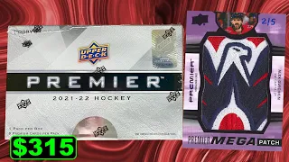 VERY FITTING PULL! - Opening Another Box of 2021-22 Upper Deck Premier Hockey Hobby