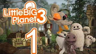 LittleBigPlanet 3 Walkthrough HD - Intro - Part 1 [PS4 No Commentary]