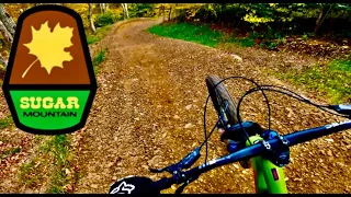 THIS TRAIL IS A MUST RIDE!!! (SUGAR MOUNTAIN BIKE PARK)