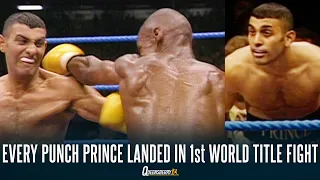 EVERY PUNCH PRINCE NASEEM HAMED LANDED AGAINST STEVE ROBINSON IN VICIOUS FIRST WORLD TITLE FIGHT 😳