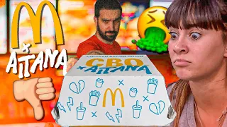 🍟PROBAMOS el MENÚ McAitana de McDonald's y sale mal... - adreplays