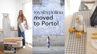 Moved to Porto: Setting Up My Sewing Space, Creating a Goose Toy, and Exploring Local Craft Shops