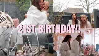 OUR 21ST BIRTHDAY IN LOCKDOWN! | Immie and Kirra