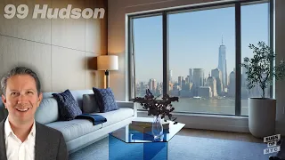 Inside 99 Hudson a Jersey City Luxury New Construction Condo | NYC Skyline View | Part 2