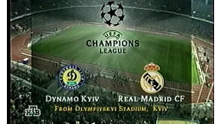 Dynamo Kyiv - Real Madrid 1-2 Championships 1999-00