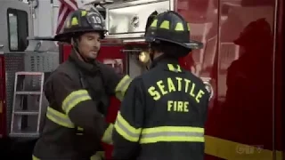 Station 19 Travis and emmett 3x09